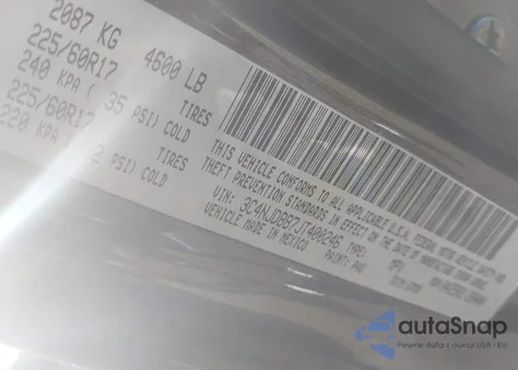 2018 Jeep Compass Latitude 4X4 из США, поврежденный, VIN 3C4NJDBB7JT400246